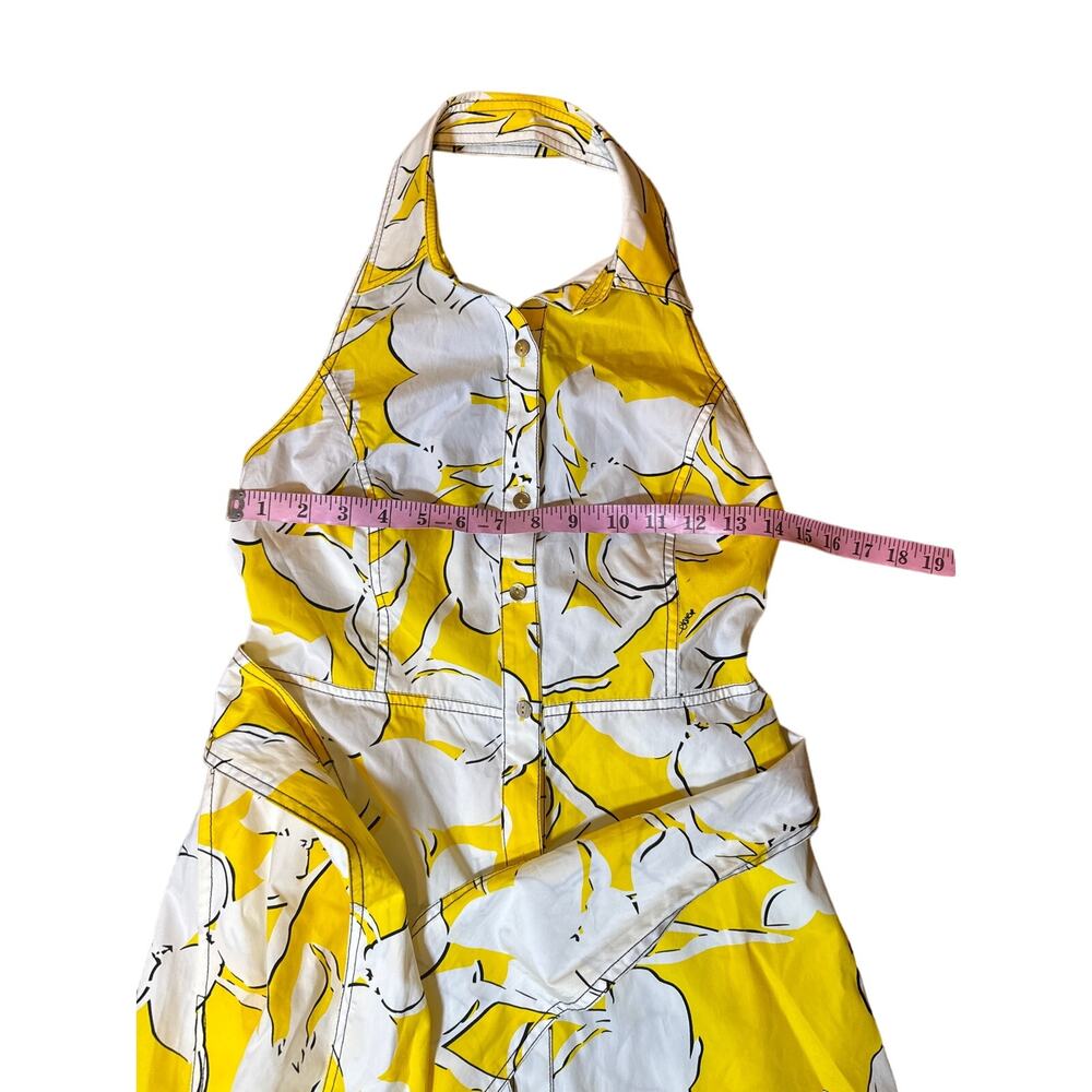 Diane von Furstenberg Dress Tenner Floral‎ Print Halter Size 4 - Picture 5 of 10